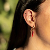 Boucle d'oreille Créole pimet